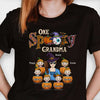 One Spooky Grandma - Personalized Unisex T-Shirt, Hoodie, Sweatshirt - Gift For Grandma, Grandparents, Halloween Gift