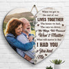 What Will Matter Is That I Had You And You Had Me - Upload Image, Gift For Couples, Husband Wife - Personalized Shaped Wood Sign