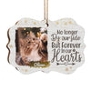 You Will Stay Forever In My Heart - Personalized Custom Benelux Shaped Wood Photo Christmas Ornament - Upload Image, Memorial Gift, Sympathy Gift, Christmas Gift