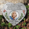 Part Of Me Went With You, The Day God Called You Home - Personalized Memorial Stone, Human Grave Marker - Upload Image, Memorial Gift, Sympathy Gift