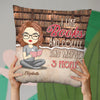I Read Books I Drink Coffee And I Know Things - Personalized Pillow (Insert Included)