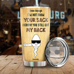 Happy Father's Day To My Amazing Step-Dad - Gift For Dad, Gift For Father's Day - Personalized Tumbler