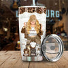 You Had Me At Meow - Gift For Cat Mom, Personalized Tumbler