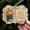 I Would Use My Last Breath To Say I Love You - Personalized Custom Benelux Shaped Wood Christmas Ornament - Gift For Couple, Husband Wife, Anniversary, Engagement, Wedding, Marriage Gift, Christmas Gift