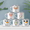 Keep Calm, Christmas Is Upcoming, Christmas Icon - Kid Personalized Hot Chocolate Mug, Cup - Christmas Gift For Birthday Party Favors, Birthday Gift