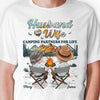 Camping Partners For Life - Personalized Unisex T-shirt, Hoodie, Sweatshirt - Gift For Couple, Husband Wife, Anniversary, Engagement, Wedding, Marriage, Camping Gift