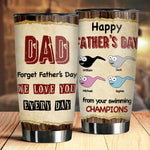 Dear Dad Love You Everyday - Personalized Tumbler - Gift For Dad, Gift For Father's Day