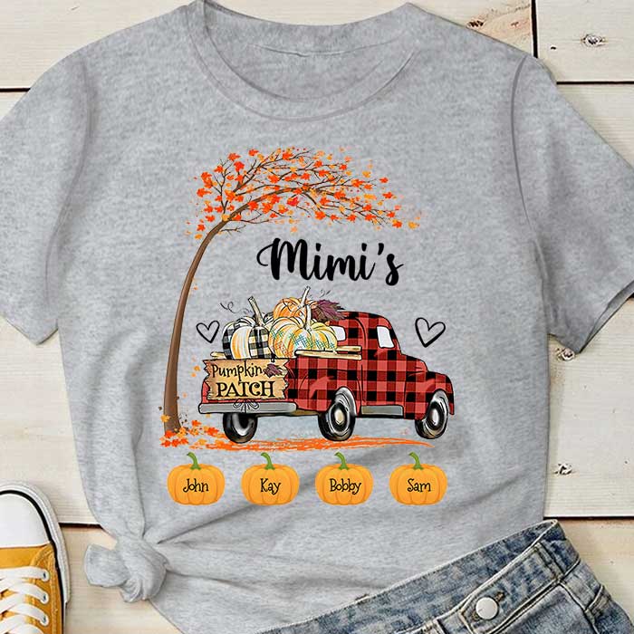 Grandma's Pumpkin Patch - Personalized Unisex T-Shirt