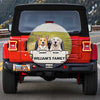 Peeking Out The Window - Personalized Dog Spare Tire Cover