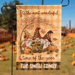 It's The Most Wonderful Time Of The Year - Personalized Flag