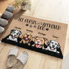 Dog - All Guests Must Be Approved By The Dog - Funny Personalized Dog Decorative Mat (TW)