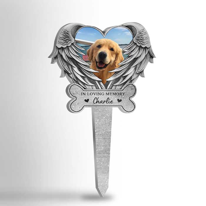 You Are Always In My Heart - Personalized Custom Acrylic Garden Stake