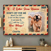 A Letter From Heaven - Upload Image, Personalized Horizontal Poster