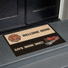 Come Home Safe - Funny Personalized Decorative Mat