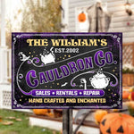 The Family Cauldron Co. - Personalized Metal Sign