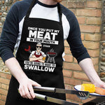 Put My Meat in Your Mouth - Gift For Dads - Personalized Apron