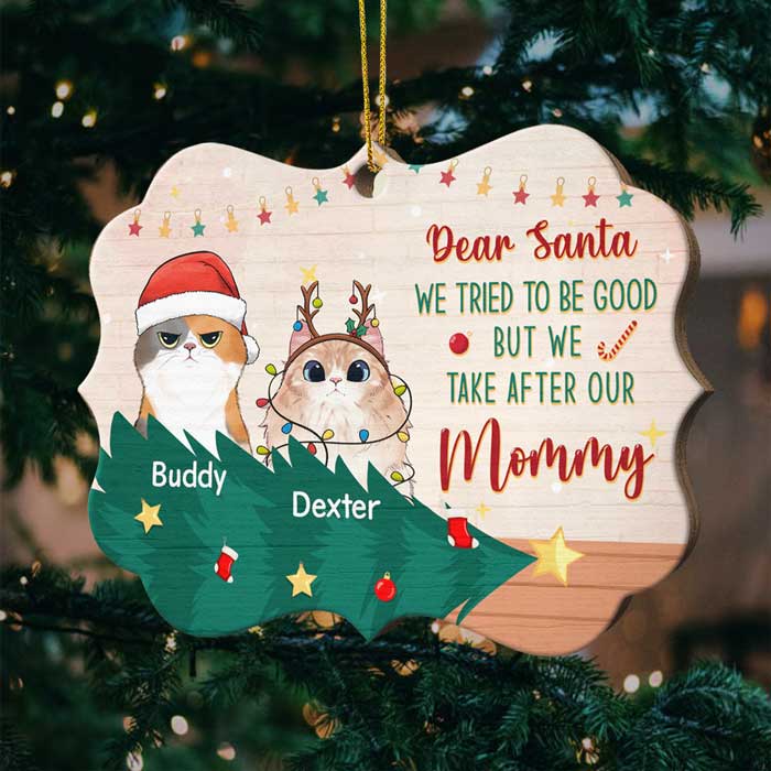 I've Been A Very Good Cat/Dog This Year - Personalized Custom Benelux Shaped Wood Christmas Ornament - Gift For Pet Lovers, Christmas Gift