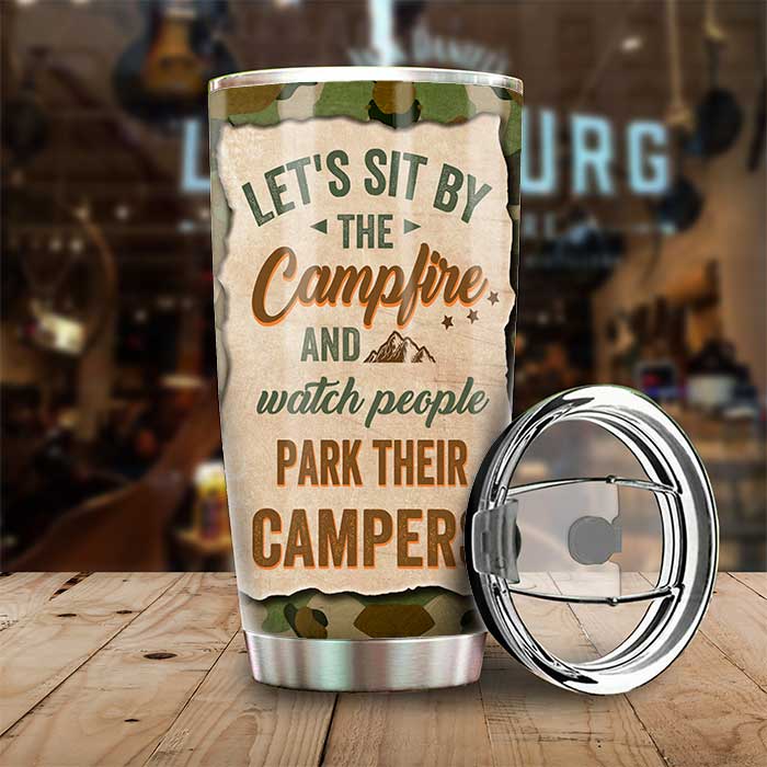 The Best Memories Are Made Camping - Personalized Tumbler