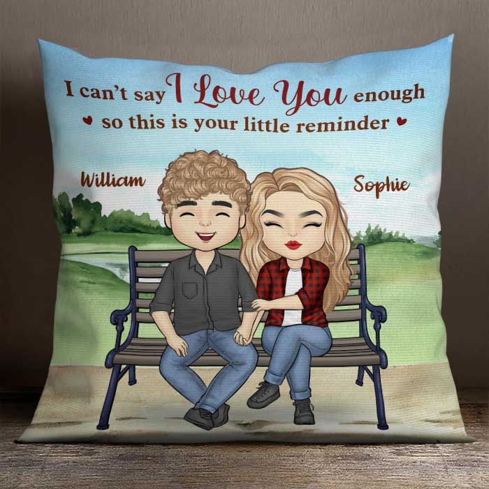 This Is Your Little Reminder - Gift For Couples, Personalized Pillow (Insert Included).