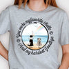 You Were My Favorite Hello - And My Hardest Goodbye - Personalized Unisex T-Shirt