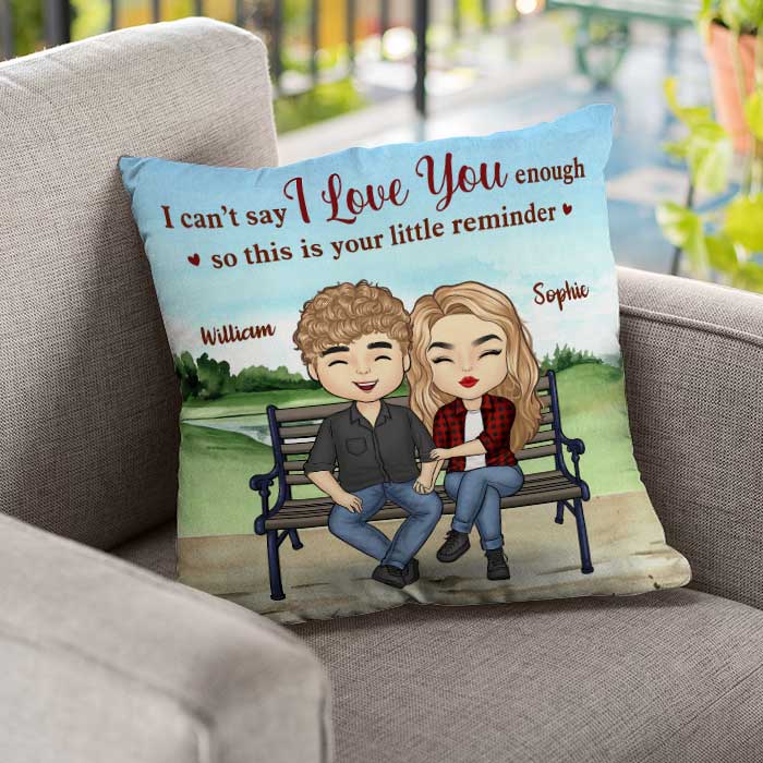 This Is Your Little Reminder - Gift For Couples, Personalized Pillow (Insert Included).