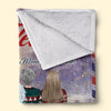 I Know With Every Breath You Take You’ll Be Taking One For Me - Memorial Personalized Custom Blanket - Sympathy Gift, Christmas Gift For Family Members