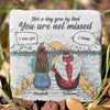 I Miss You So Much - Personalized Memorial Stone, Human Grave Marker - Memorial Gift, Sympathy Gift