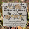 Happiness Is Being Grandma - Personalized Garden Stone - Gift For Grandma, Grandparents