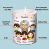 Blessed To Be Called Nana - Family Personalized Custom Smokeless Scented Candle - Mother's Day, Birthday Gift For Grandma
