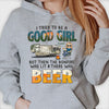 But Then There Was Beer - Personalized Unisex T-shirt, Hoodie - Gift For Bestie, Gift For Camping Lovers