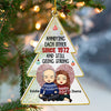 Annoying Each Other For Years & Still Going Strong - Personalized Custom Christmas Tree Shaped Acrylic Christmas Ornament - Gift For Couple, Husband Wife, Anniversary, Engagement, Wedding, Marriage Gift, Christmas Gift