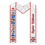 Congratulations Class of 2024 Best Gift For Graduation's Day - Upload Image - Personalized Graduation Stole