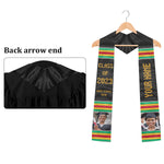 Class of 2024 Kente Cloth Best Gift For Graduation's Day - Personalized Stoles
