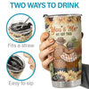 Falling In Love With You Was Beyond My Control - Personalized Tumbler - Gift For Couple, Husband Wife, Anniversary, Engagement, Wedding, Marriage Gift