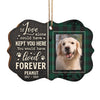 If Love Alone Could Have Kept You Here - Personalized Custom Benelux Shaped Wood Photo Christmas Ornament - Upload Image, Memorial Gift, Sympathy Gift, Christmas Gift
