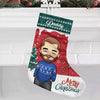 Christmas Joy Is To Be Shared With Family - Personalized Custom Christmas Stocking - Gift For Family, Christmas Gift