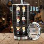 Dad Grandpa The Myth The Legend - Gift For Dad, Grandpa - Personalized Tumbler