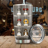 Grandpa, The Man, The Myth, The Legend - Gift For Dad, Grandpa - Personalized Tumbler