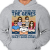 Dear Dad Thanks For The Genes - Personalized Unisex T-shirt, Hoodie - Gift For Dad