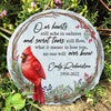 Our Hearts Still Ache In Sadness - Personalized Memorial Stone, Human Grave Marker - Memorial Gift, Sympathy Gift