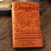 You'll Always Be My Precious Daughter - Vintage Journal - Gift For Daughter