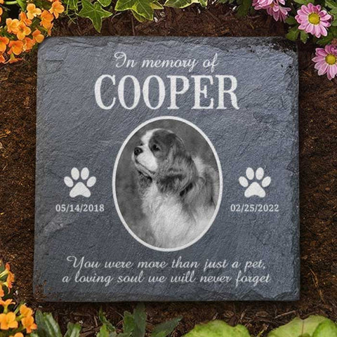Dog Memorial Gifts for Loss of Dog, Pet Loss Gifts, Pet Memorial Stones, Pet Memorial Gifts, Cemetery Decorations for Grave, Cat Memorial Gifts, Gifts for Cat Lovers, Dog Memorial Stone