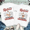 We're Professional Grandparents - Personalized Matching Couple T-Shirt - Gift For Couple, Husband Wife, Grandparents