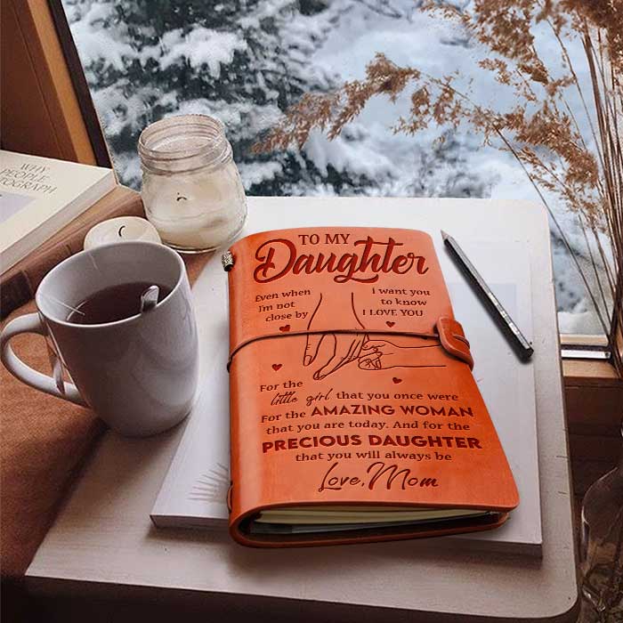 You'll Always Be My Precious Daughter - Vintage Journal - Gift For Daughter