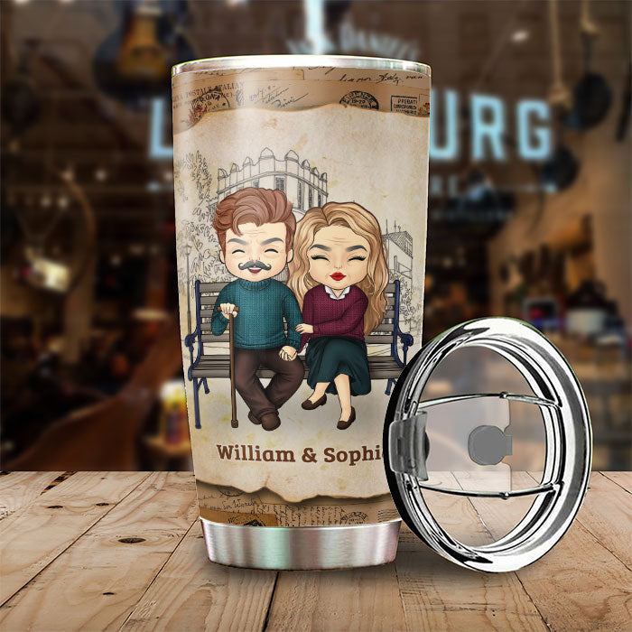 Our Love Story Is My Favorite - Gift For Couples, Personalized Tumbler