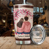 You Make Me A Better Person, I Love You Forever & Always - Gift For Couples, Personalized Tumbler