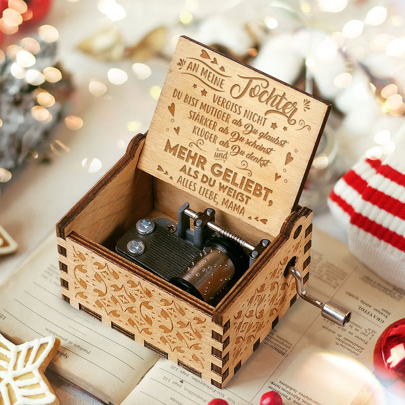 An Meine Tochter, Alles Liebe - Musikbox - Geschenk für Tochter German