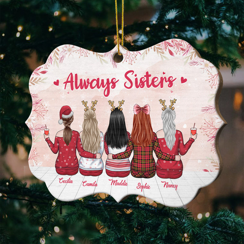 Being My Friends Is Really The Only Gift You Need - Personalized Custom Benelux Shaped Wood Christmas Ornament