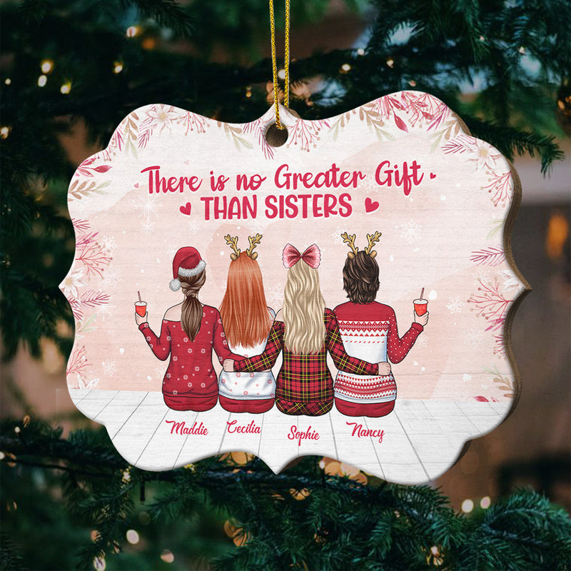 Being My Friends Is Really The Only Gift You Need - Personalized Custom Benelux Shaped Wood Christmas Ornament