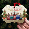 Brothers & Sisters By Heart - Personalized Custom Benelux Shaped Wood Christmas Ornament - Gift For Bestie, Best Friend, Sister, Birthday Gift For Bestie And Friend, Christmas Gift